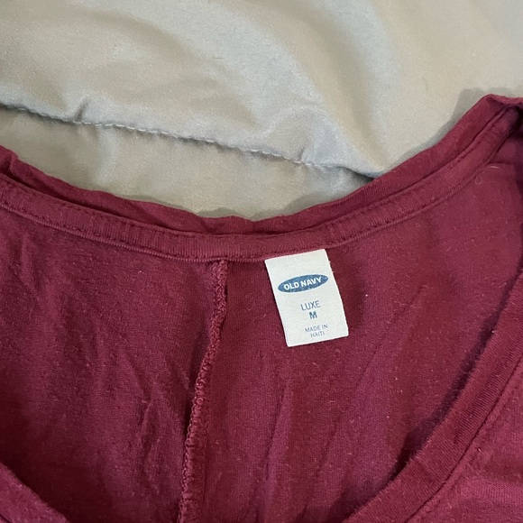 Maroon tank top - Picture 2 of 2